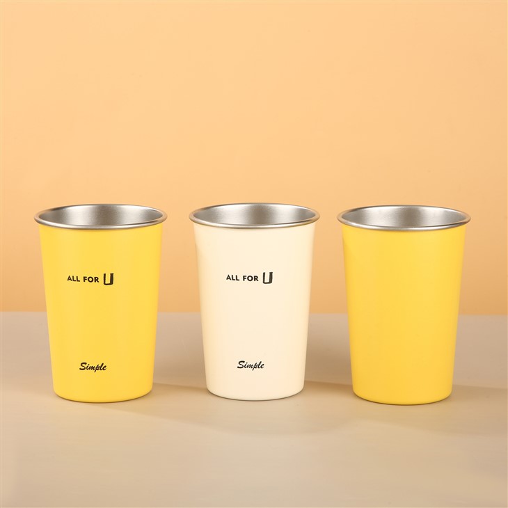 304 Asero nga Di-Mabaliwan a Maymaysa-Layer Water Cup