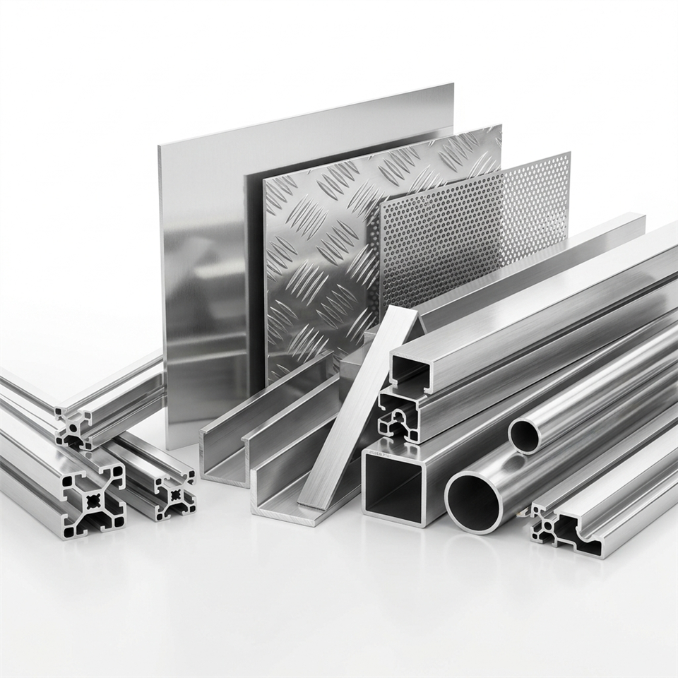 Nangato-Panagaramid 6061 Aluminum Alloy Estruktural nga Extrusion Profile