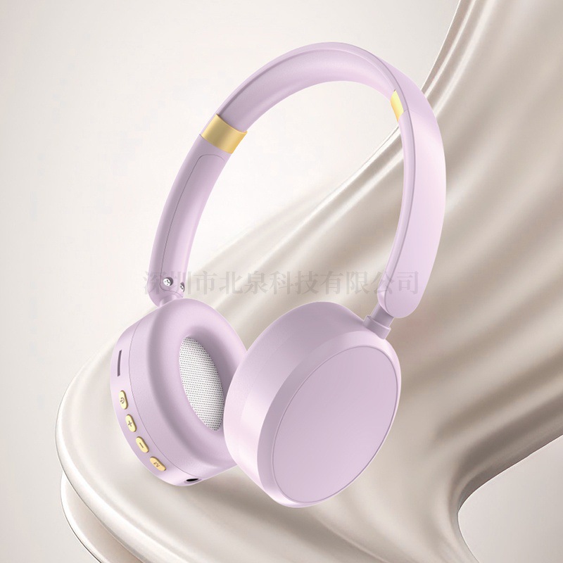 Over-ear Wireless Bluetooth Sports Headphones Nga Addaan iti Napapaut a Biag ti Bateria